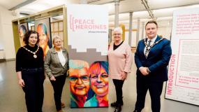 Peace Heroines art exhibition