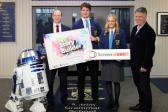 Communities Minister visits screen stars at Antrim Grammar