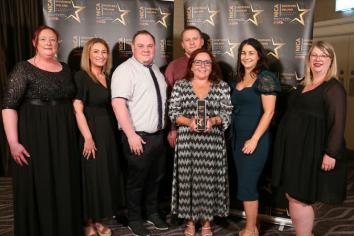 Hospital team cleans up at awards ceremony!