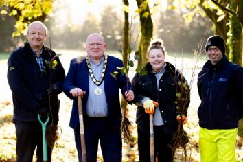 Golf course goes Greener with tree planting