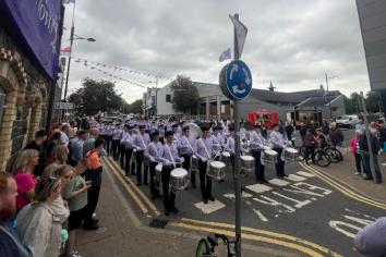 Over 40 bands bring huge crowds to the streets of Antrim