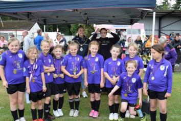Antrim Town Girls FC enjoy End of Summer Tournament