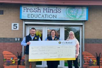 NFU in Crumlin donates £7k to Antrim charity