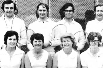 Tributes paid to tennis captain