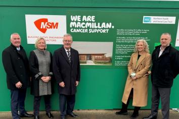 Construction starts on new &pound;3.5m Cancer Support Centre