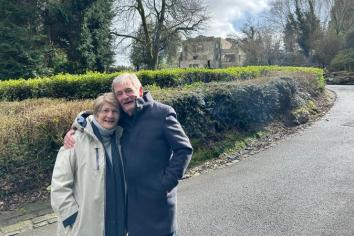 Antrim couple go back to where it all began - at the Floral Hall