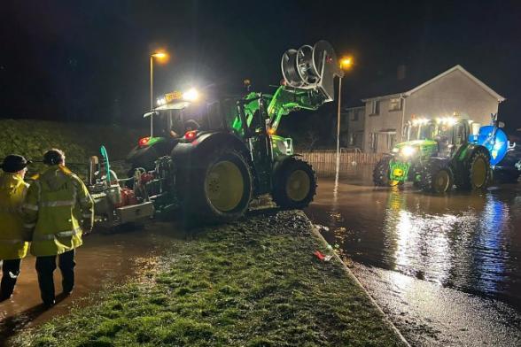 Minister promises action after Storm Chandra floods