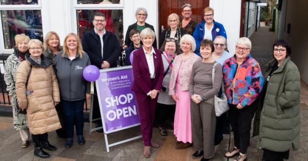 New Womens Aid shop launched