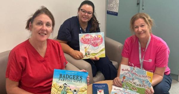 Hospital providing bereavement books to help chidren through grief
