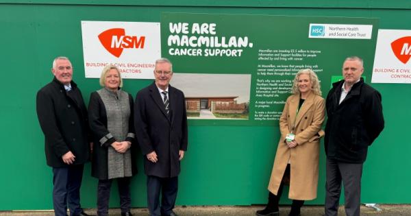 Construction starts on new £3.5m Cancer Support Centre