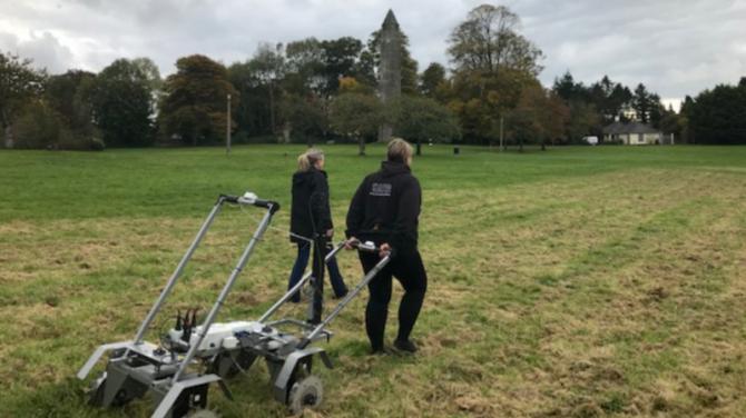 'Ancestral manoeuvres in the park' as university boffins survey Steeple site