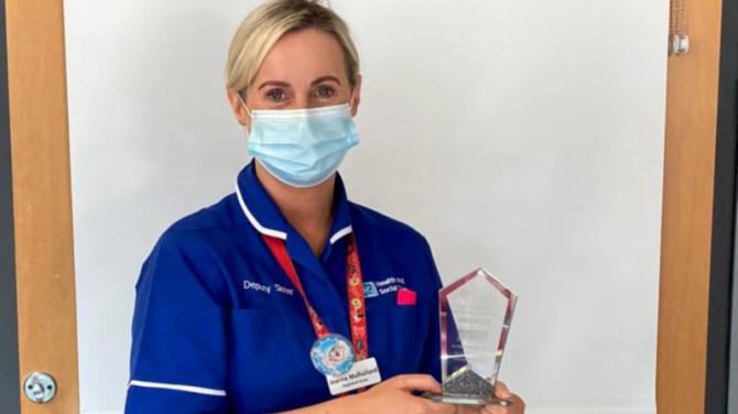 Tributes to 'true leader' Joanne after Nurse of the Year honour