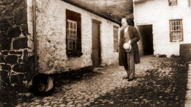 How aching poverty in Antrim shaped the life of its most famous literary son