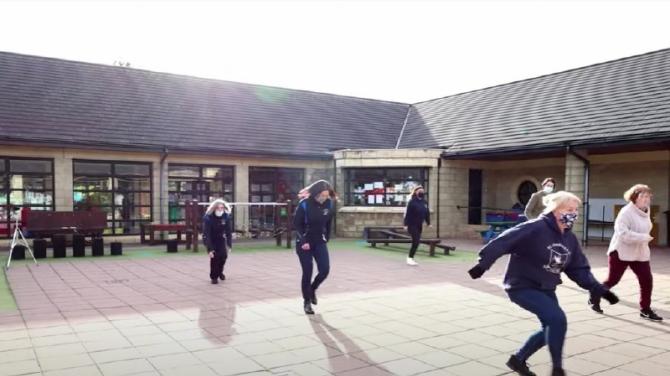 Crumlin community joins Jerusalema Challenge