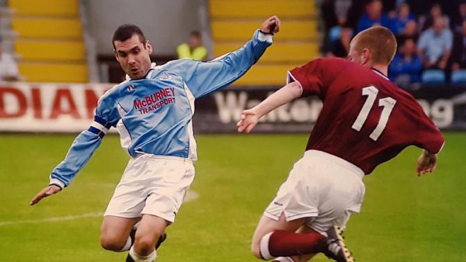Almost 30 years after signing for Sky Blues, Antrim man is still with United!