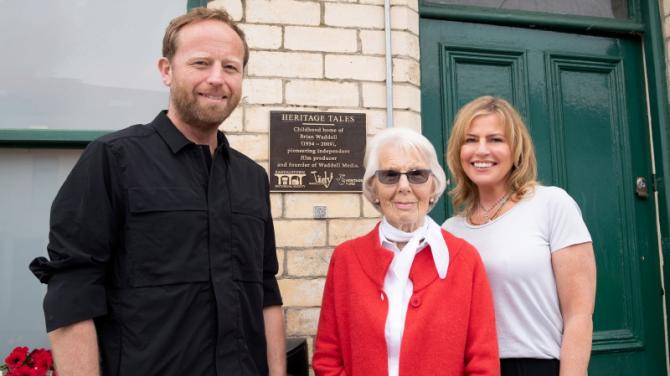TV pioneer honoured in home town