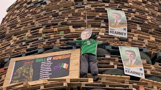 Hate crime call after effigy of local MLA is torched on bonfire