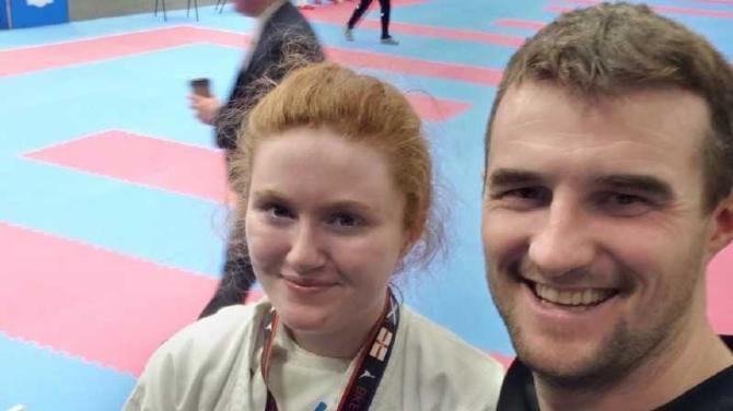 Bronze for karate kid Katelynn