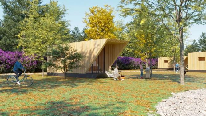 'Game-changing' Antrim-made luxury glamping pods go on show at Balmoral