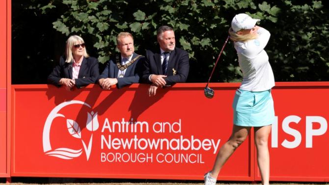 ISPS Handa Tees Off at Massereene