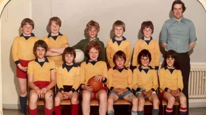 Jumpers for goalposts! Templepatrick 'old boys' are seeking rivals for charity match