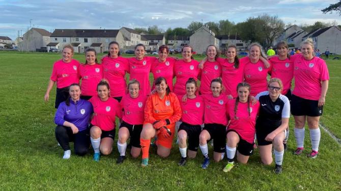 Antrim Town Women FC host first home game after an impressive start to season