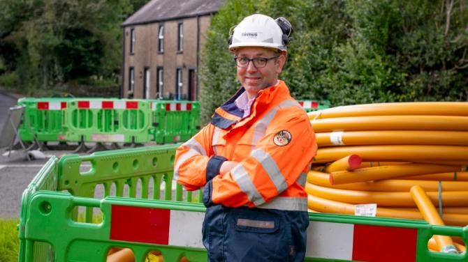 Crumlin gets ready for natural gas