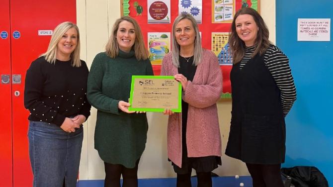 Creggan PS wins award