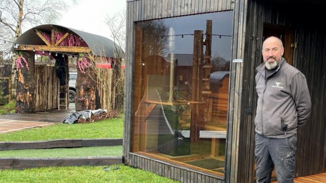 James carries on glamping in latest Rare Breed episode