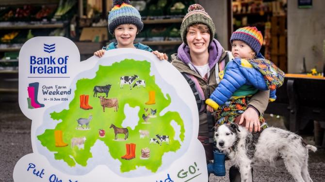 Get your wellies on for Open Farm Weekend