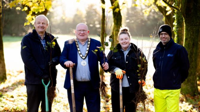 Golf course goes Greener with tree planting