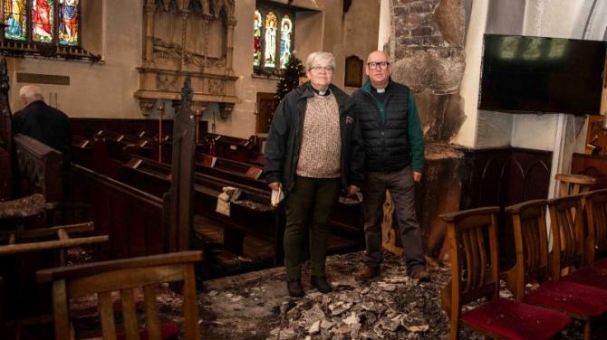 All Saints' fire raised in Commons