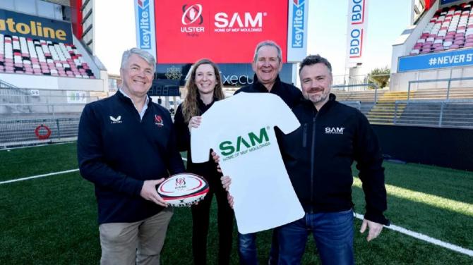 Play it again SAM! Ulster Rugby deal is a whole new ball game for Antrim firm