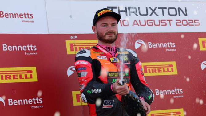 Randalstown racer makes podium for second time this year after another dramatic weekend