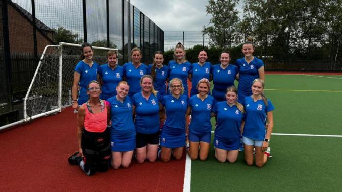 One narrow loss and one BIG win as Antrim Ladies get back on the ball!