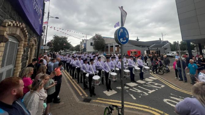 Over 40 bands bring huge crowds to the streets of Antrim