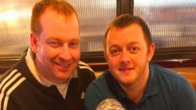 Antrim pals will both vie for Alex Higgins trophy!