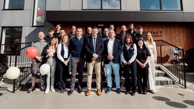 Pet food company opens new warehouse extension