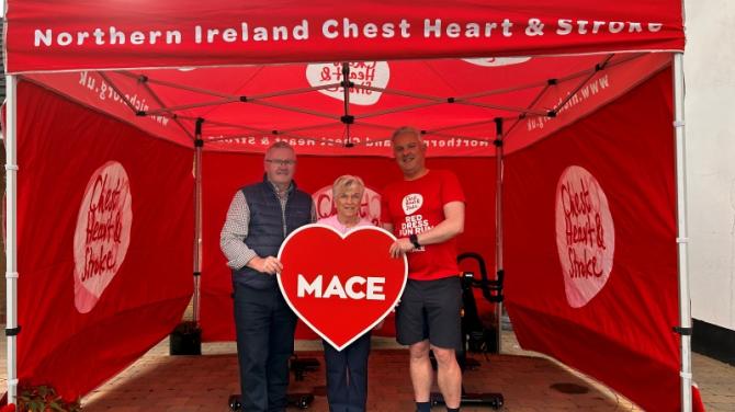 Mace team in Toome go full throttle for charity