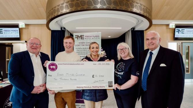 Council donates £10k to Fresh Minds charity