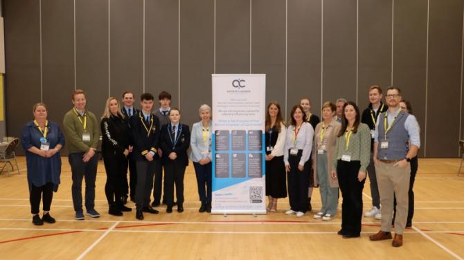 Businesses join forces to support Parkhall students in mock interview morning