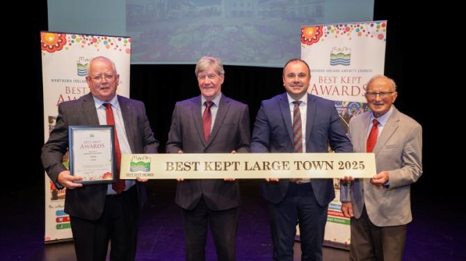 Antrim scoops Best Kept large town award at ceremony