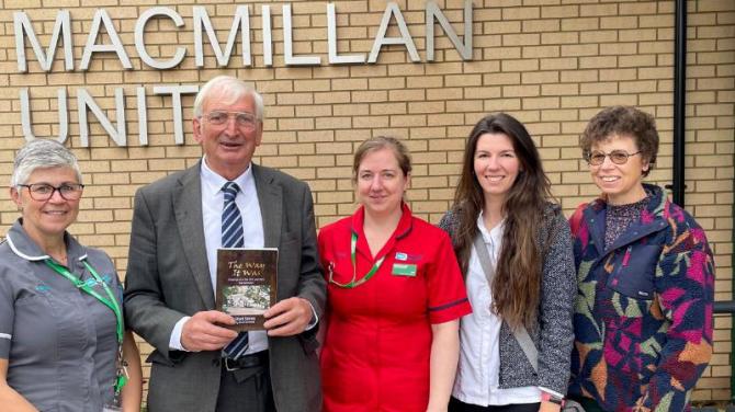 Book proceeds donated to Macmillan unit, in memory of George Graham