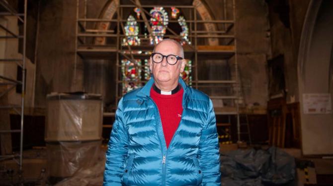 All Saints continues to rise from the ashes as restoration work continues after accidental blaze