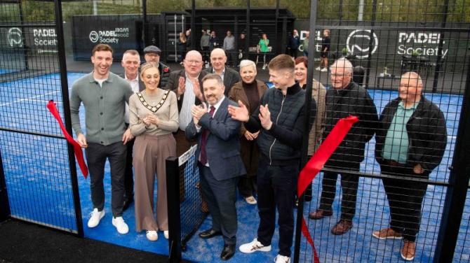 Padel Society officially launched at Muckamore