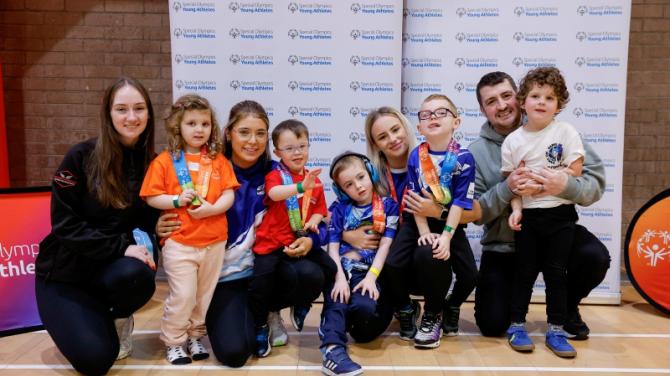 First ever Special Olympics 'Ulster Young Athletes Festival' is hosted at Antrim Forum
