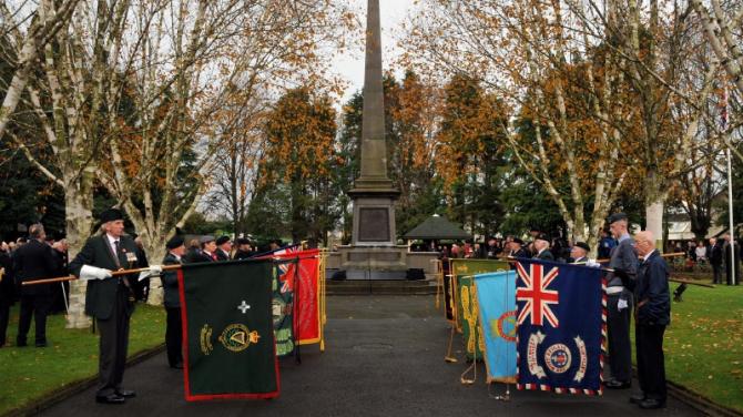 Commemoration ceremonies in the local area