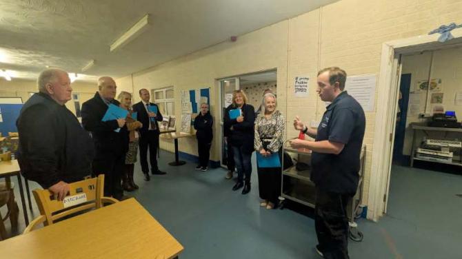 Communities minister visits Bridge Association as founders appeal for funding to help them move into their 'forever home'