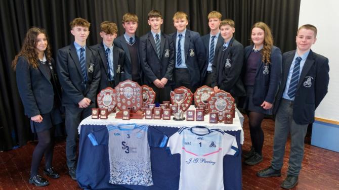 Prize-giving at St Benedict's College