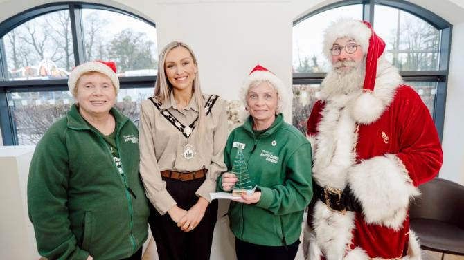 Riverside School and Friends of Antrim Castle Gardens scoop festive awards